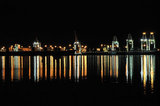 21 December 2011 - Container vessels are seen at Deltaport, in Delta, B.C., Canada. Credit: Adrian Brown - N49Photo.