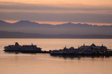 21 December 2011 - The BC Ferries vessel, Spirit of Vancouver Island, approaches the Tsawwassen ferry terminal in Delta, B.C., Canada. Credit: Adrian Brown - N49Photo.