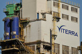 16 May 2012 - A section of the Viterra Cascadia Terminal is seen on New Brighton Road, in Vancouver, B.C., Canada. Credit: Adrian Brown - N49Photo.