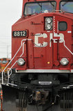21 May 2012 - The front of a Canadian Pacific Railway locomotive is seen while stopped on tracks at Deltaport, in Delta, B.C., Canada. Credit: Adrian Brown - N49Photo.