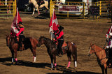 03 August 2012 - Women are seen on horseback at the Abbotsford Agrifair & Rodeo, in Abbotsford, B.C., Canada. Credit: Adrian Brown - N49Photo.